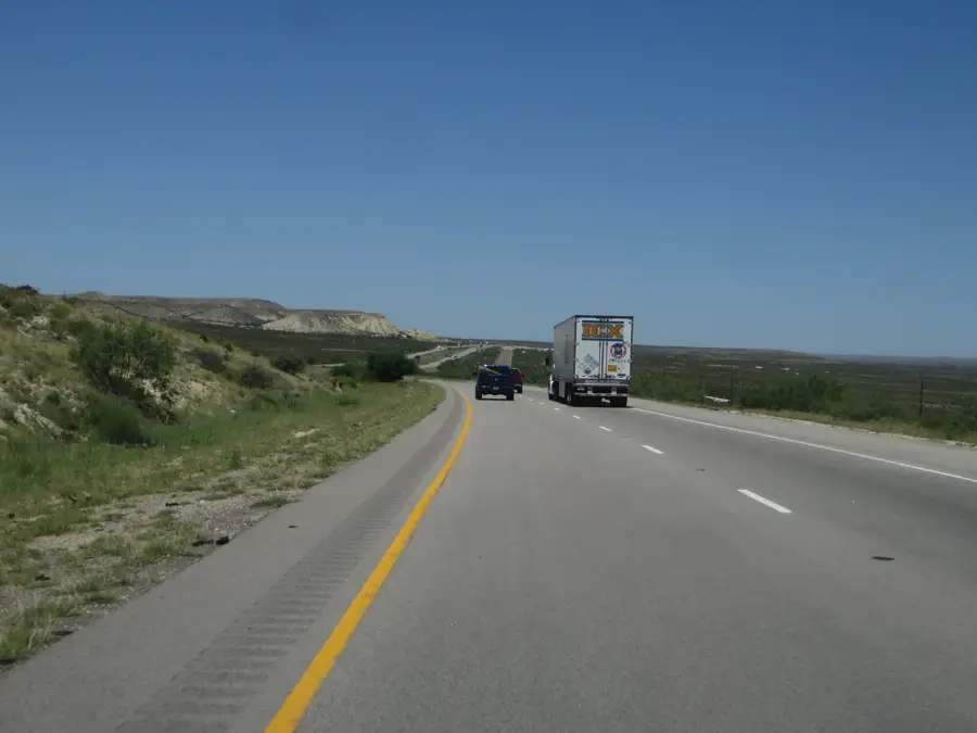 Interstate 10 crossing West Texas, Culberson County
